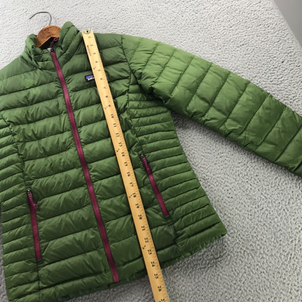 Patagonia Down Sweater Womens Medium Green Insulated Lightweight Puffer Jacket - Picture 8 of 16